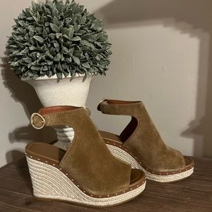 COACH Kirsty Suede Wedges